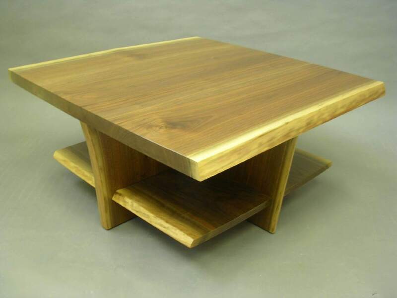 Walnut Coffee Table by Nolan Wallenfang Custom Woodwork, Green Lake Wisconsin WI